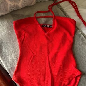 Boohoo | Halter bodysuit